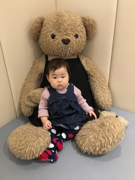 「オフ会」｜あかねくん&たっくんさん（キッズ・70cm）の秋コーディネート