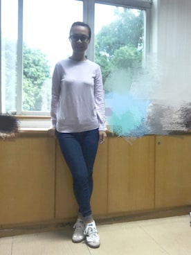 「MOGA（モガ）のアイテム」を使った、niuさん（レディース・159cm）の秋コーディネート