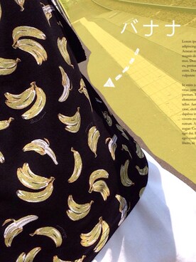 「アイテム（Tシャツ/カットソー、ブラック系）」を使った、りぃ。さん（レディース・156cm）の春コーディネート