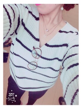 「SEVENDAYS=SUNDAY（セブンデイズサンデイ）のアイテム（ピアス（両耳用））」を使った、＊花子＊さん（レディース・154cm）の春コーディネート