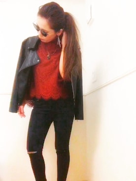 「リエディ(Re:EDIT)」｜＊花子＊さん（レディース・154cm）の秋コーディネート