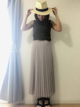 UMIさん（レディース・159cm）の夏コーディネート