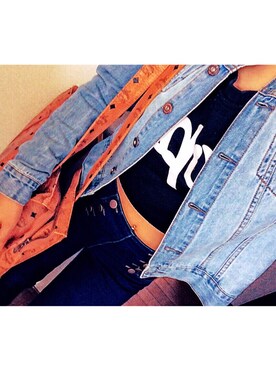 「FOREVER 21（フォーエバー トゥエンティーワン）のアイテム（スーツジャケット）」を使った、sakuraさん（レディース・164cm）の秋コーディネート