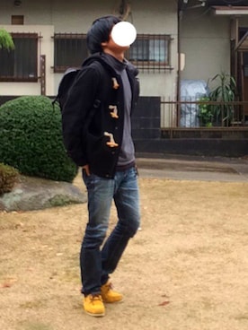 Mihaさん(メンズ・170cm)の冬コーディネート