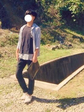 Mihaさん（メンズ・170cm）の秋コーディネート