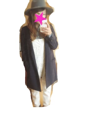 「ホワイトサロペット」｜あんぷぅさん（レディース・154cm）の秋コーディネート