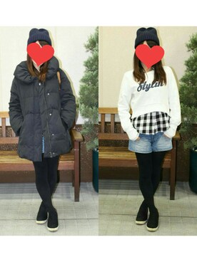 みこさん（レディース・151cm）の冬コーディネート