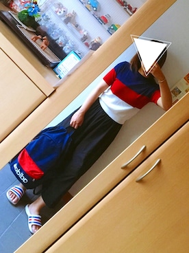 「スボーツミックス」｜「アイテム（サンダル）」を使った、sugi さん（レディース・162cm）の秋コーディネート