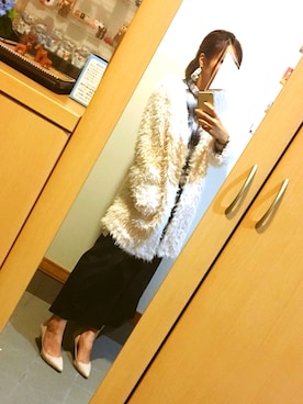 「ARROW（アロー）のアイテム（パンツ）」を使った、sugi さん（レディース・162cm）の冬コーディネート