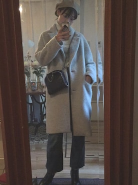 「OLD JOE & CO.（オールドジョーアンドコー）のアイテム（帽子）」を使った、MINAKO.Aさん（レディース・165cm）の秋コーディネート