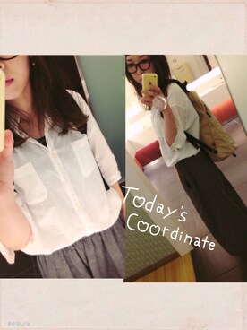 minamiさん（レディース・165cm）の夏コーディネート