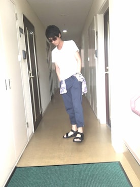 ナオトさん(メンズ・176cm)の夏コーディネート