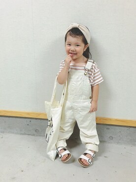 rinka⋆*さん（キッズ・90cm）の夏コーディネート