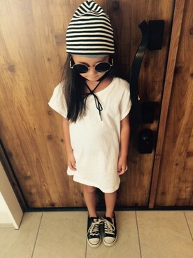 「チョーカー」｜seriito☆さん（キッズ・110cm）の秋コーディネート