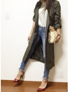 「Daniel Wellington」｜riiiii_yuparipaさん（レディース・152cm）の秋コーディネート