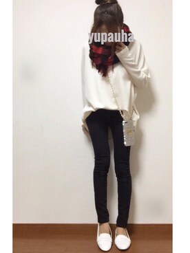 「URBAN RESEARCH（アーバンリサーチ）のアイテム（財布/小物）」を使った、riiiii_yuparipaさん（レディース・152cm）の秋コーディネート