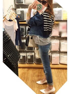 riiiii_yuparipaさん（レディース・152cm）の春コーディネート