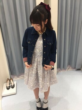「LODISPOTTO（ロディスポット）のアイテム（ジャケット/アウター）」を使った、LODISPOTTO OFFICIALさん（レディース・155cm）の夏コーディネート