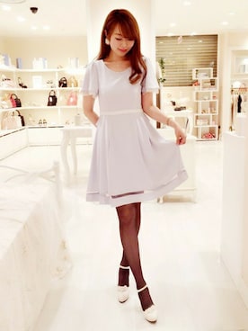 「LODISPOTTO（ロディスポット）のアイテム」を使った、LODISPOTTO OFFICIALさん（レディース・162cm）の秋コーディネート