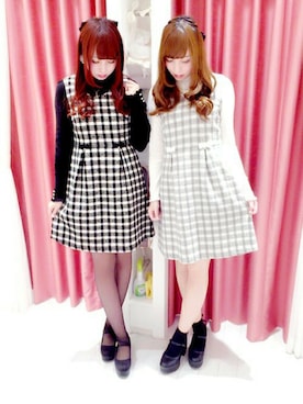 「LODISPOTTO（ロディスポット）のアイテム」を使った、LODISPOTTO OFFICIALさん（レディース・160cm）の秋コーディネート