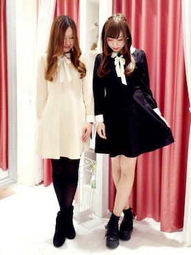 「LODISPOTTO（ロディスポット）のアイテム」を使った、LODISPOTTO OFFICIALさん（レディース・160cm）の秋コーディネート