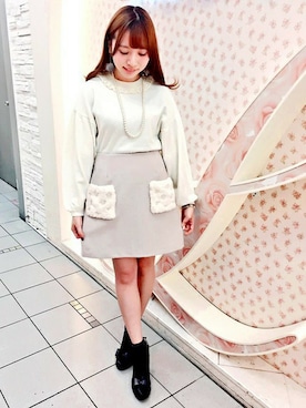 「LODISPOTTO（ロディスポット）のアイテム」を使った、LODISPOTTO OFFICIALさん（レディース・155cm）の秋コーディネート