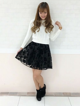 「LODISPOTTO（ロディスポット）のアイテム」を使った、LODISPOTTO OFFICIALさん（レディース・165cm）の秋コーディネート