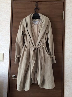 「春 コート」｜ももさん（レディース・155cm）の春コーディネート