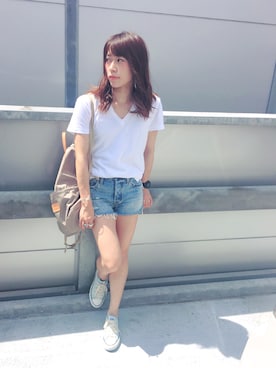 caroさん（レディース・157cm）の夏コーディネート