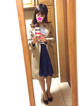 ayaさん（レディース・161cm）の春コーディネート