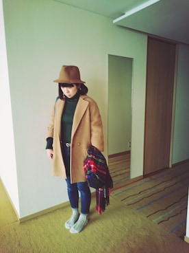 「アイテム（福袋/福箱）」を使った、ゆっぴりっぽうさん（レディース・160cm・30代）の冬コーディネート