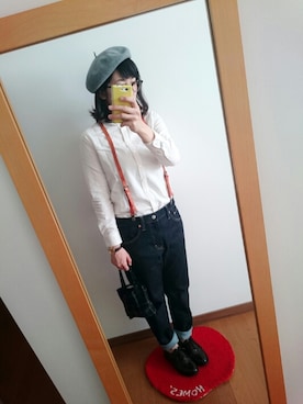 「Reene（リーネ）のアイテム」を使った、ゆっぴりっぽうさん（レディース・160cm）の秋コーディネート