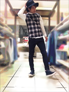 「ボーイッシュ」｜ぼちぼちくぼちさん（メンズ・170cm・20代）の秋コーディネート
