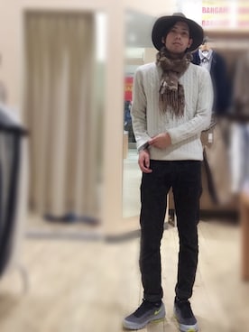 ぼちぼちくぼちさん(メンズ・171cm)の秋コーディネート