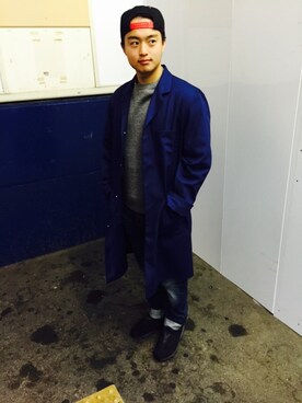 タムラタクヤさん（メンズ・174cm）の秋コーディネート