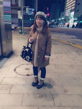 neneさん(レディース・158cm)の冬コーディネート