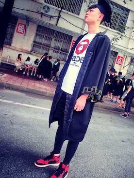 ITsSiJiAnliさん（メンズ・190cm）の冬コーディネート