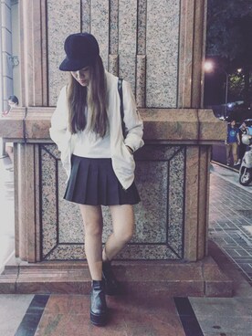 「VII&CO（VII&CO）のアイテム（その他シューズ）」を使った、TSAIさん（レディース・158cm）の秋コーディネート