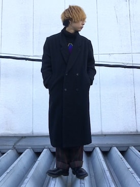 「UK」｜「アイテム（その他）」を使った、けんしょうさん（メンズ・168cm）の秋コーディネート