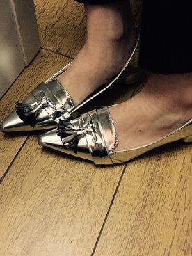 「アイテム（その他シューズ、グレー系）」を使った、IRISさん（レディース・165cm）の冬コーディネート