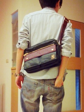 「A&F（エーアンドエフ）のアイテム（ジャケット/アウター）」を使った、L.H.さん（メンズ・157cm）の秋コーディネート