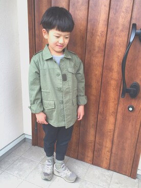 ayumiさん（キッズ・120cm）の春コーディネート