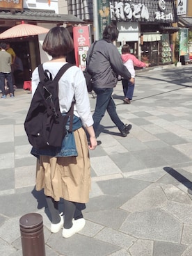 sandyさん（レディース・162cm）の春コーディネート