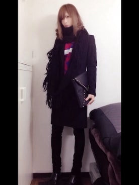「LAD MUSICIAN（ラッドミュージシャン）のアイテム（その他シューズ）」を使った、雛形雛       ヒナガタヒイナさん（メンズ・170cm）の春コーディネート