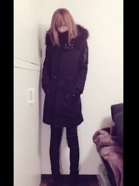 「NUMBER (N)INE（ナンバーナイン）のアイテム（ウォレットチェーン）」を使った、雛形雛       ヒナガタヒイナさん（メンズ・170cm）の春コーディネート