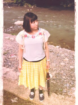 なちさん（レディース・157cm）の夏コーディネート