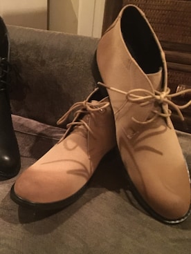 「roshell（ロシェル）のアイテム（シューズ）」を使った、葵さん（メンズ・178cm）の冬コーディネート