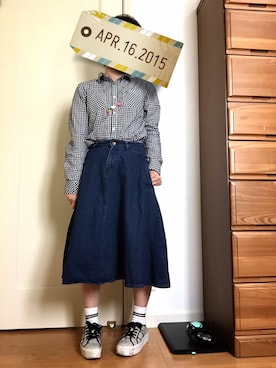 「I am I （アイアムアイ）のアイテム（アクセサリー）」を使った、春さん（レディース・152cm）の春コーディネート