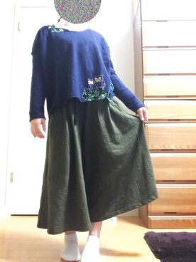 春さん（レディース・152cm）の秋コーディネート