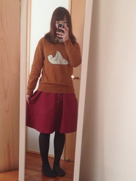 tapiさん（レディース・155cm）の冬コーディネート